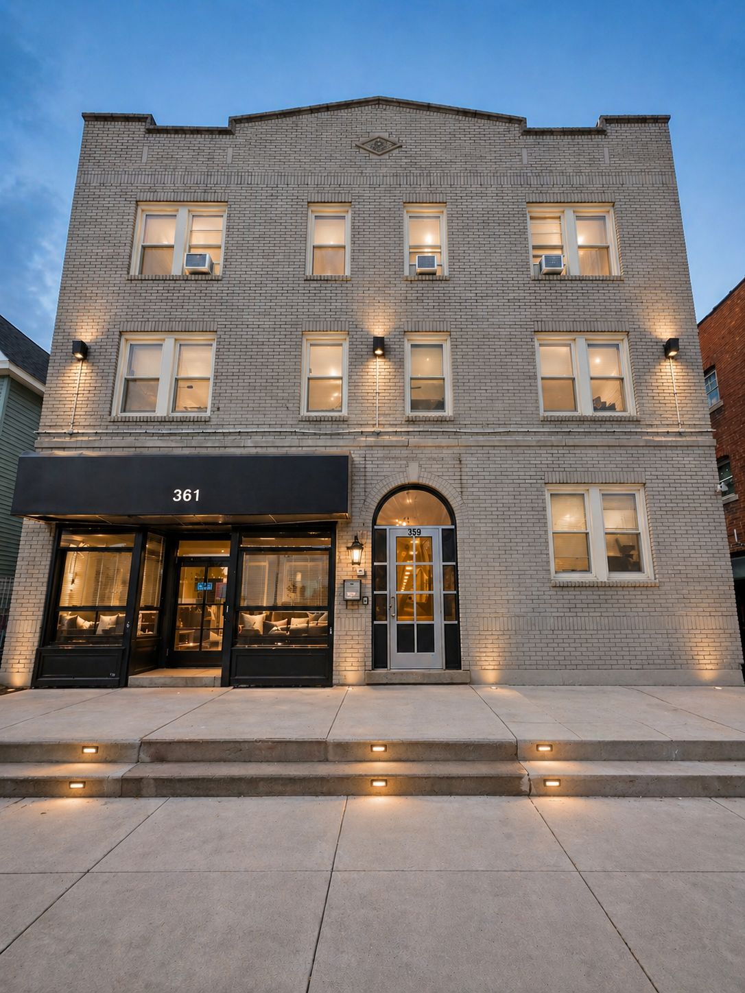 Exterior at New Park Apartments